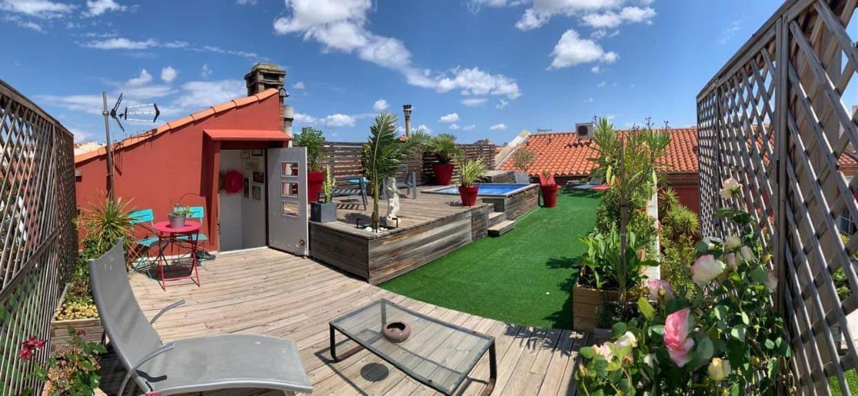 Le Patio Pere Pigne Guestroom Perpignan Bagian luar foto