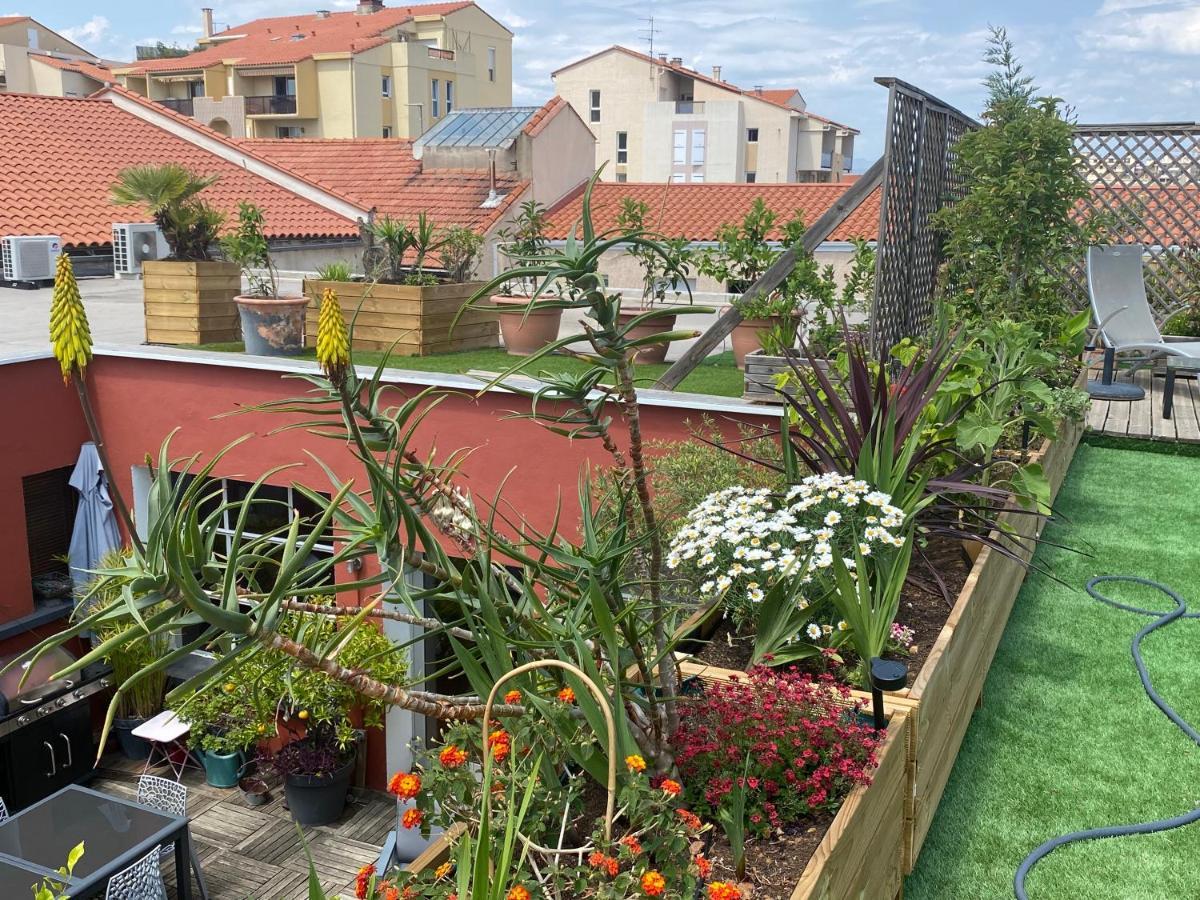 Le Patio Pere Pigne Guestroom Perpignan Bagian luar foto